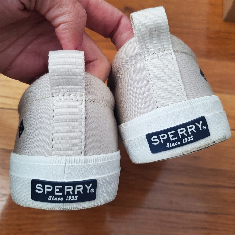 Sperry Womens Crest Vibe Canvas Sneakers Size 7.5 - Picture 8 of 13